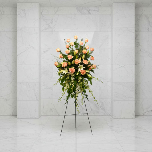 In Memory Floral Standing Spray (AR2030)