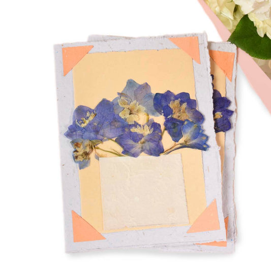 Carte de voeux faite main par Nina Koba I ( NK2001 )