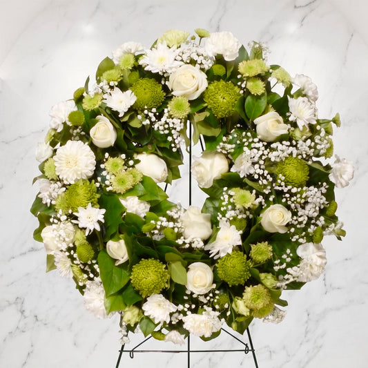 A Beautiful Soul 16-inch Compact Wreath (AR2670)