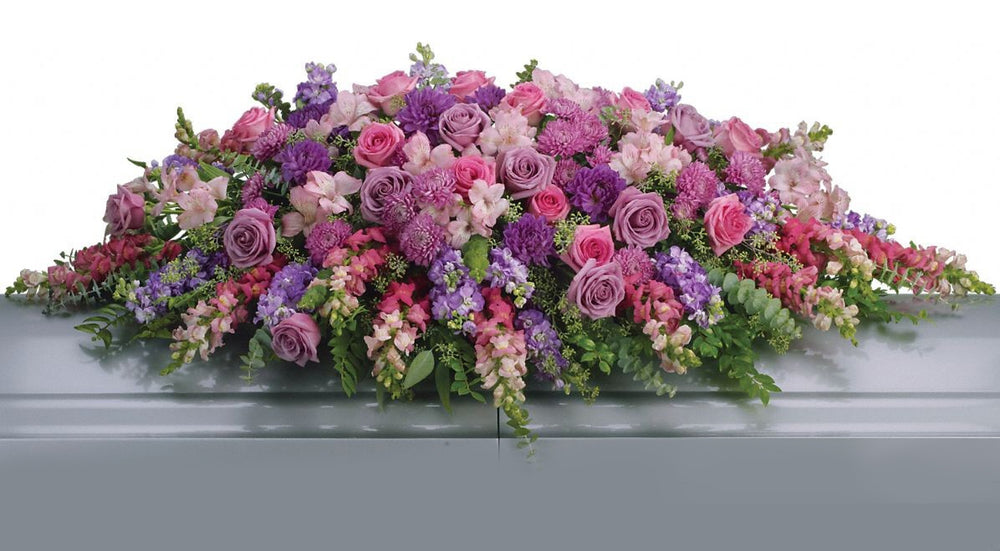 Surrey BC Funeral Flower Casket Spray Delivery | Adele Rae Floral