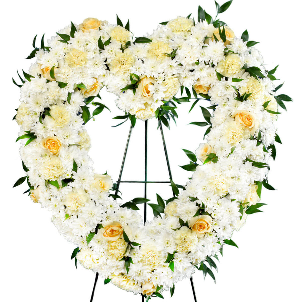 Vancouver Funeral Flower Heart Delivery | Funeral Florist Adele Rae in Burnaby