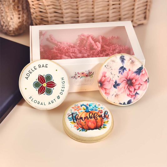 Enhance Your Unique Gift-Giving Experience with Personalized Cookies by Local Chef Jenny Bakes