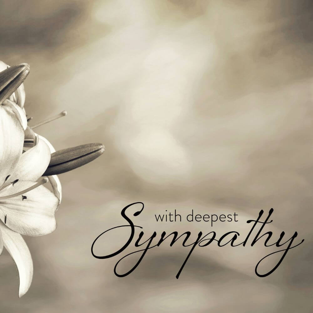 What are you saying when you send sympathy flowers ? | Vancouver Florist