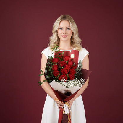 Always on my Mind - Red rose Bouquet (AR1604)