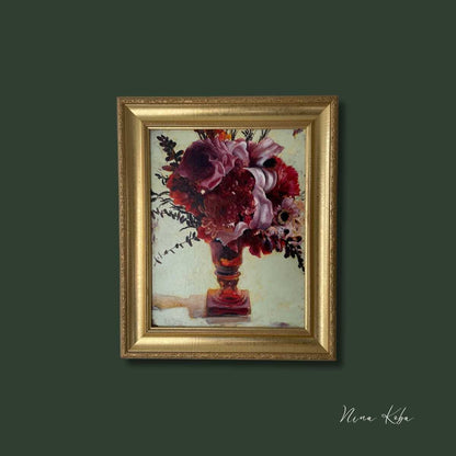Blooms from my Heart | Original Oil Paint Vancouver Artist Nina Koba