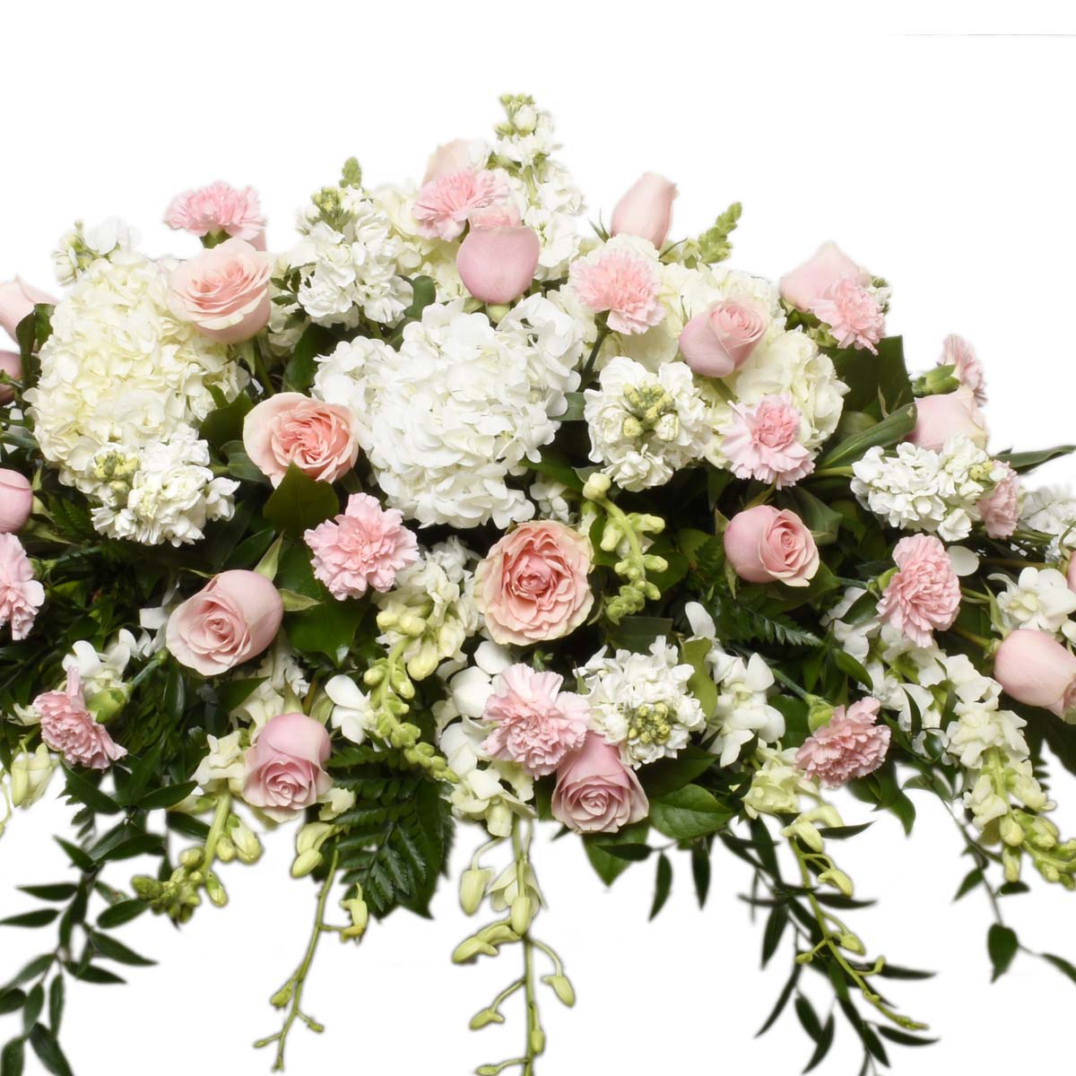Serene Farewell Casket Spray Arrangement ( AR2276)