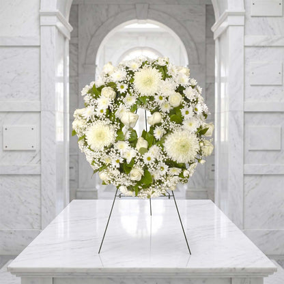 Compact Tribute of Solace Wreath 14-in (AR2669)