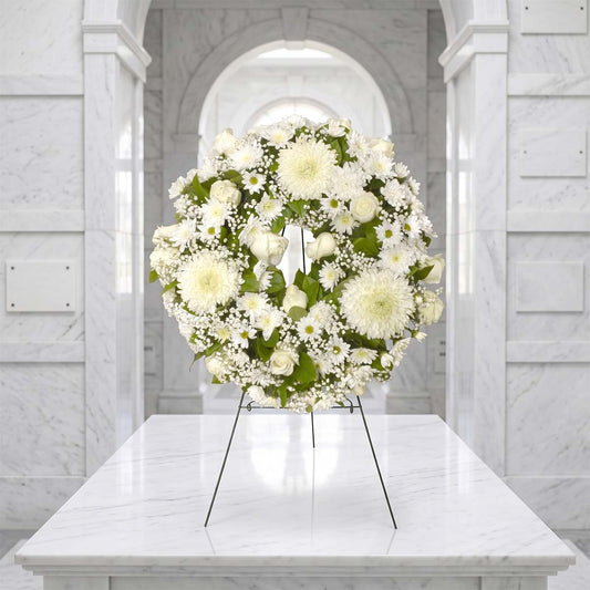 Compact Tribute of Solace Wreath 16-in (AR2669)