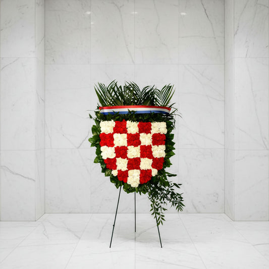 Funeral Croatian Crest (AR4008)