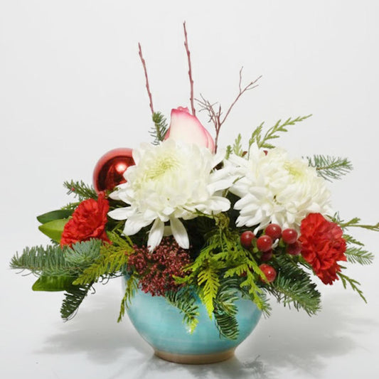Cadeau d'arrangement floral de Noël (AR2710)