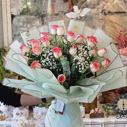 Pink Roses Bouquet (AR2007)