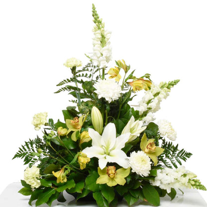 A Gentle Farewell Condolence Flower Arrangement (AR2263)