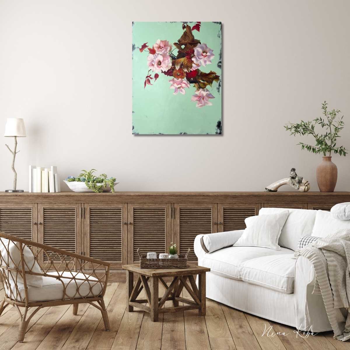 A Glimpse of Fall | Original Oil Paiting by Vancouver Artist Nina Koba