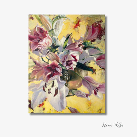 Sunshine Blooms - Original Painting Nina Koba