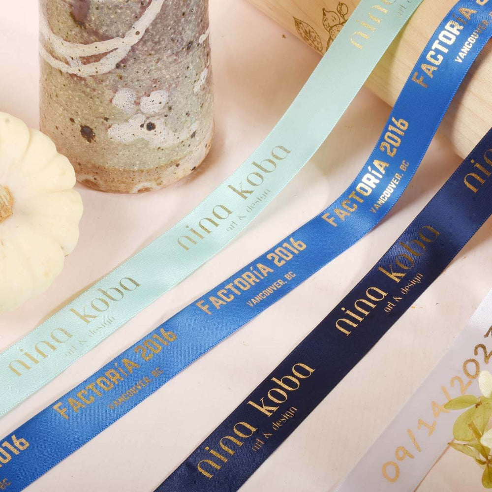 Vustom Printed Ribbon Personalized printed ribbons in Vancouver BC by Adele Rae Florist ...