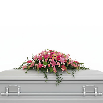 Shades of Pink Casket Spray (AR1519)