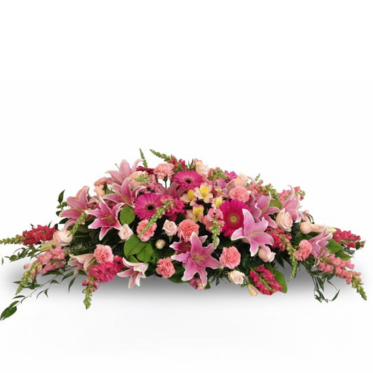 Shades of Pink Casket Spray (AR1519)