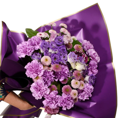 The Purple Velvet Bouquet (AR2675)