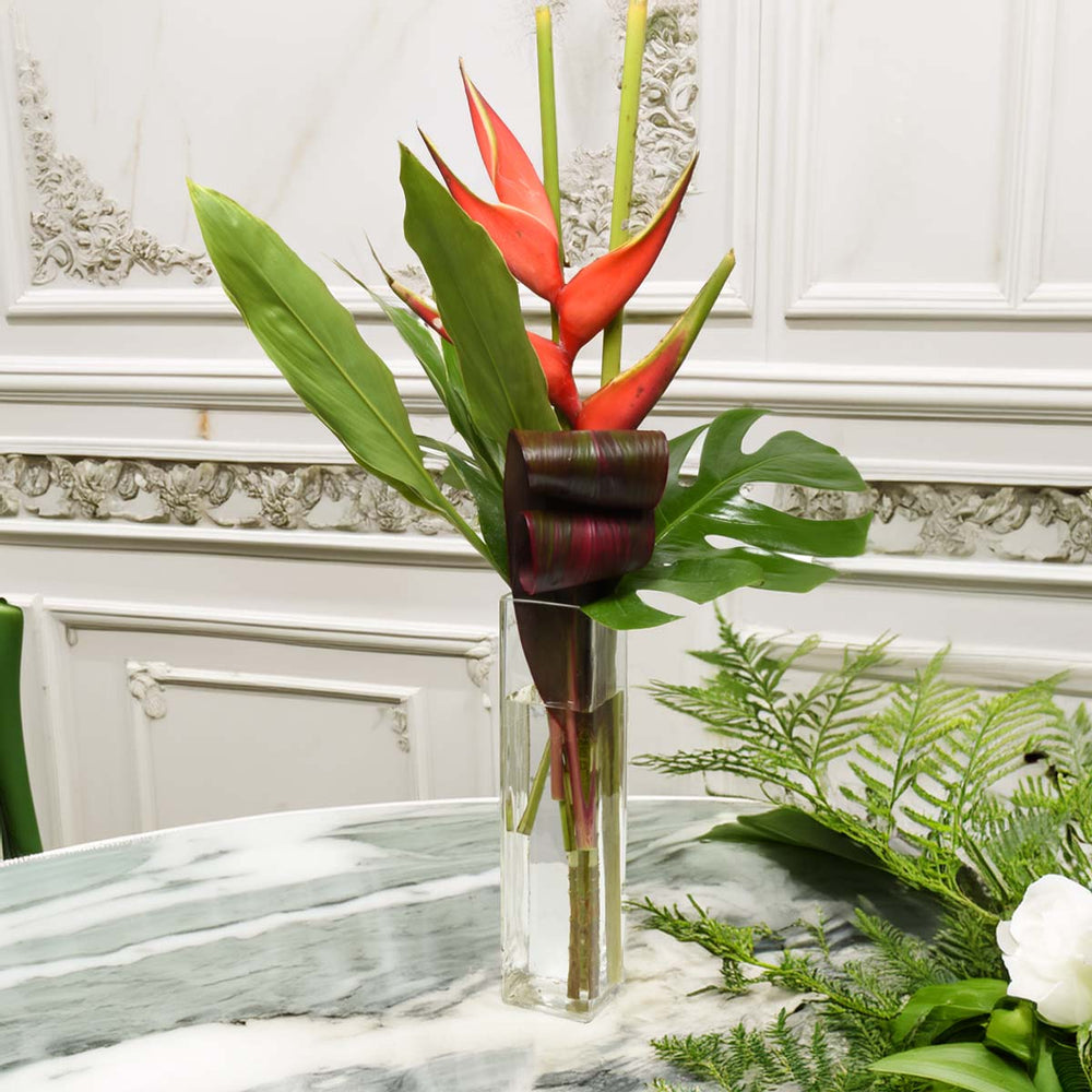 Composition florale « Rêves tropicaux » (AR4287)