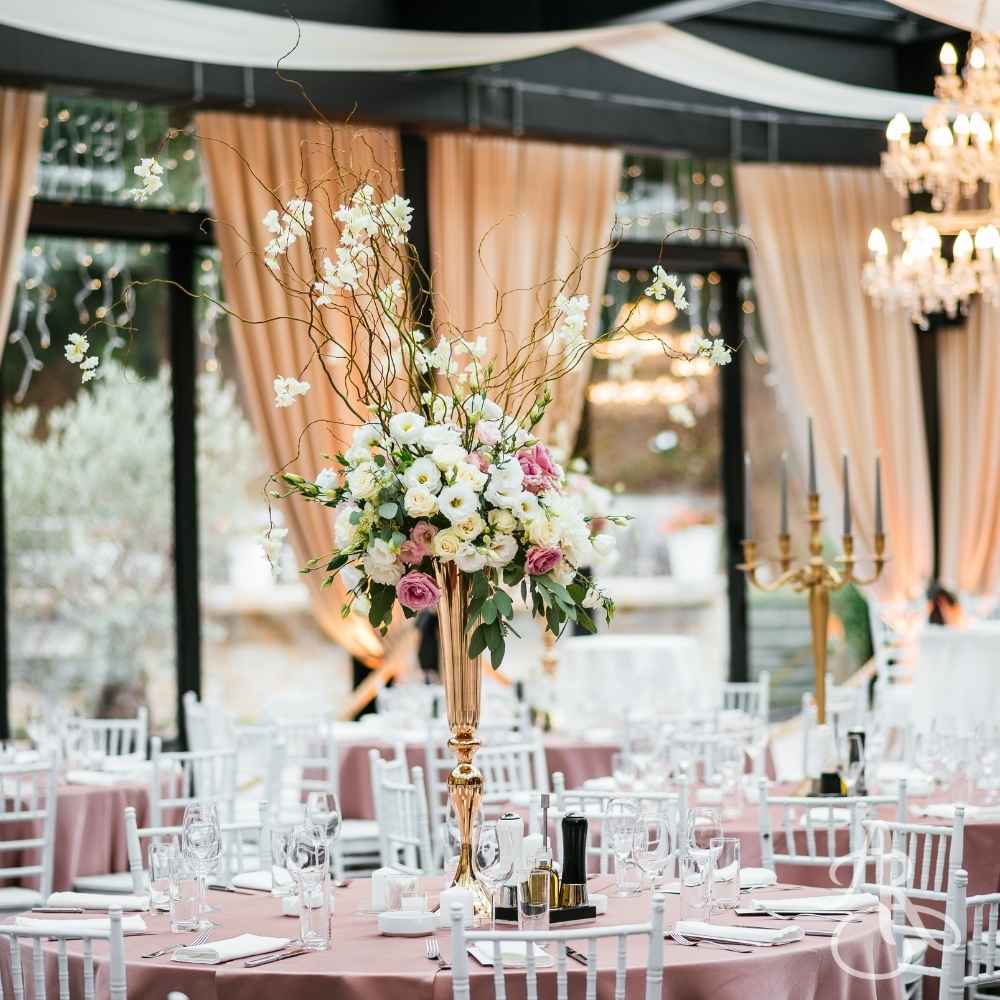 Wedding centrepieces collection Burnaby Florist Adele Rae