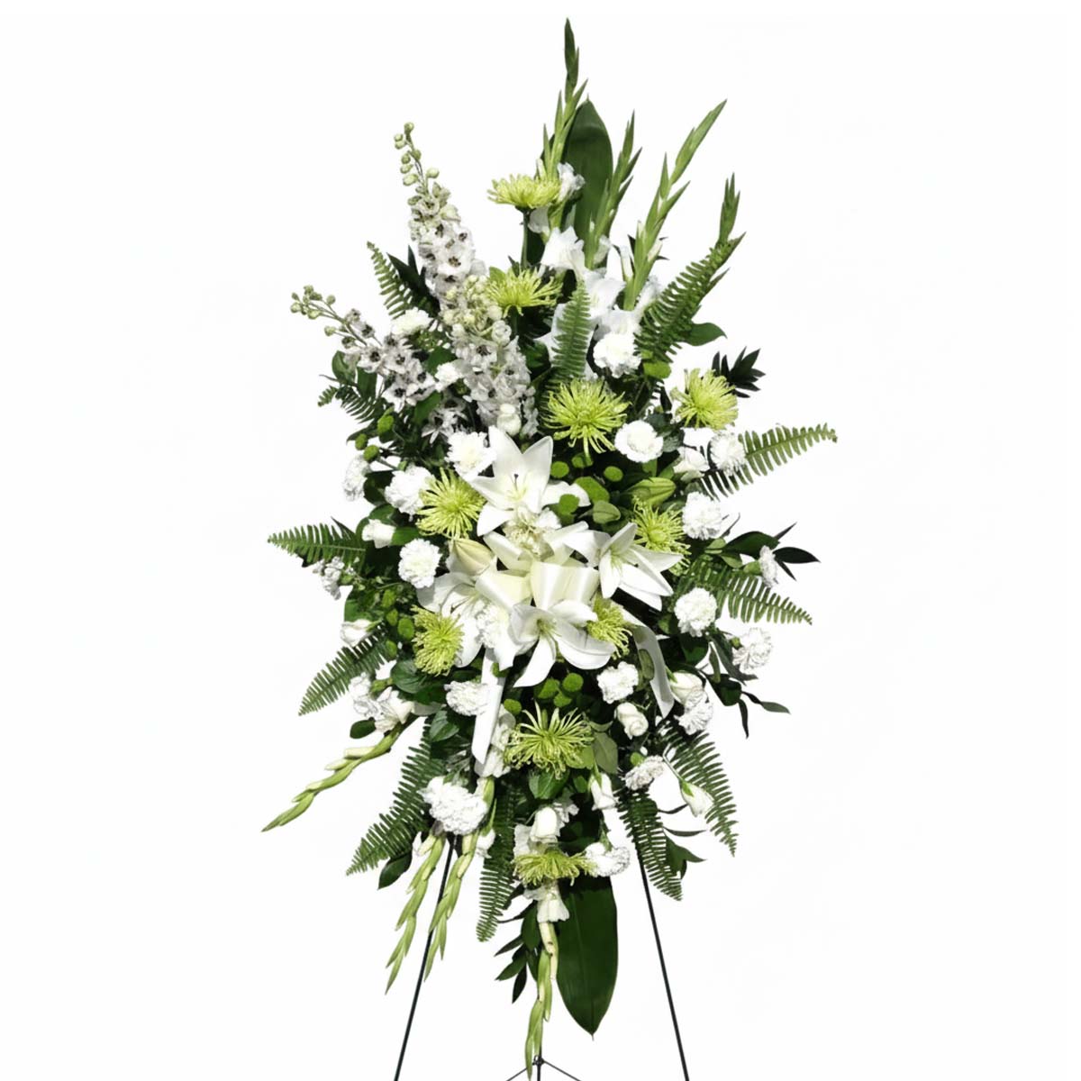 Peaceful Terrace Funeral Standing Spray (AR1343)