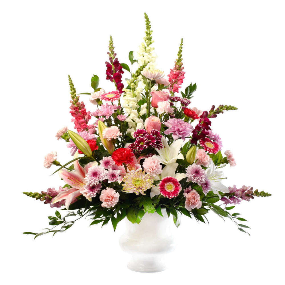 Sympathy Flower Arrangement for Delivery to Funeral Homes | Vancouver & Burnaby Funeral Florist Adele Rae