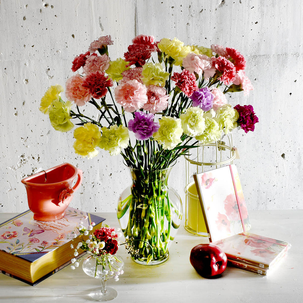 Gorgeous fresh carnation flower bouquet | Vancouver Florist Adele Rae