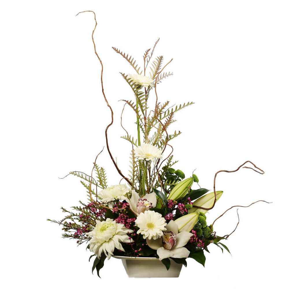 Funeral flower arrangements for home for delivery in Vancouver and Burnaby