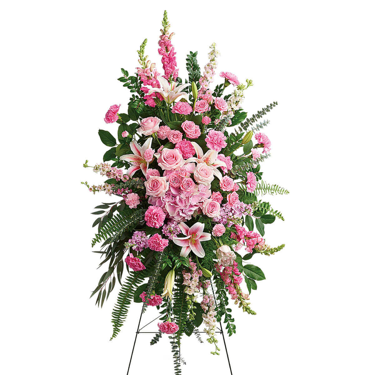 North Vancouver BC Funeral Flower Standing Spray | Adele Rae