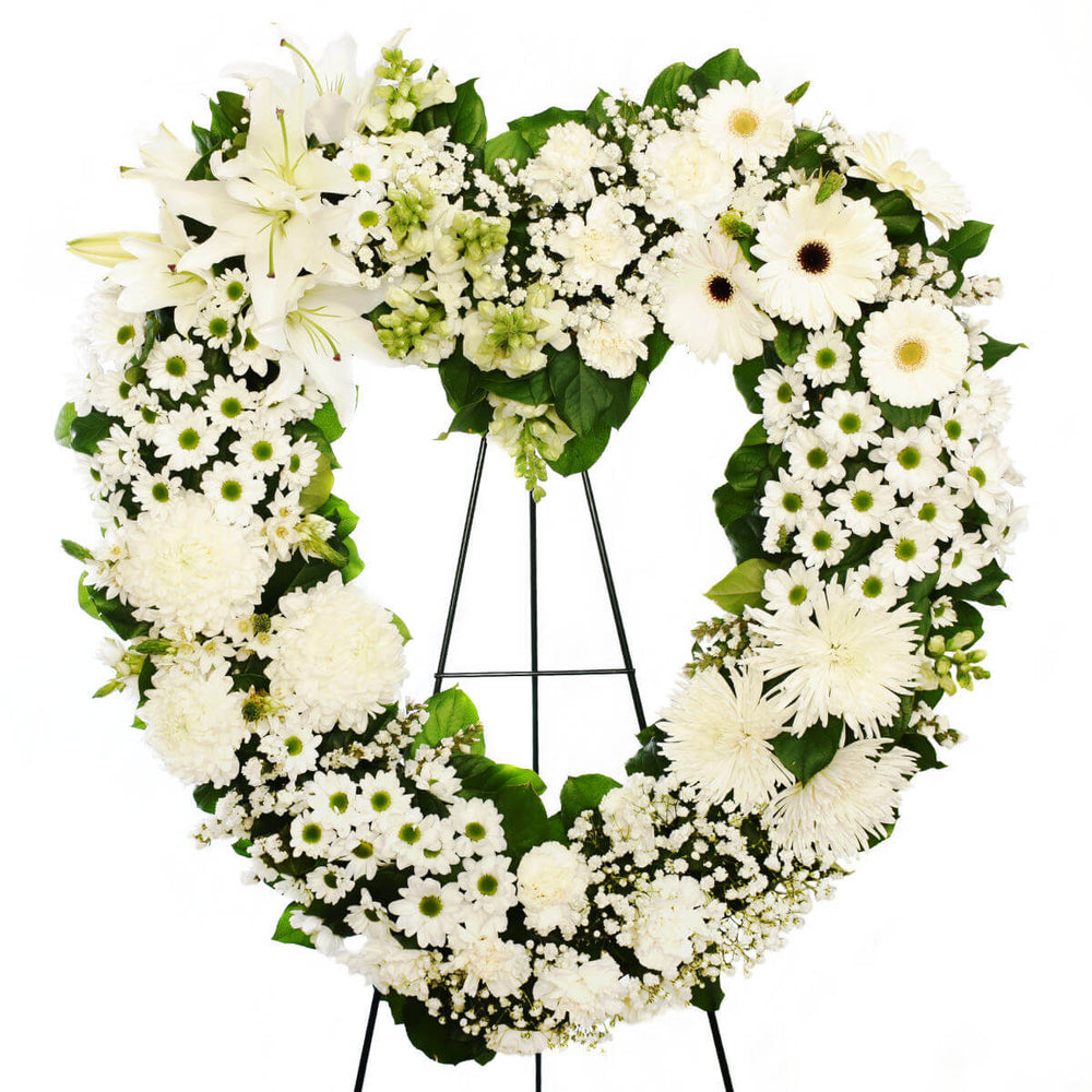 Vancouver Funeral Flower Heart Delivery | Adele Rae Florist