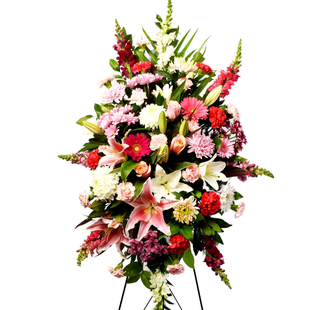Vancouver Funeral Flower Standing Spray Delivery | Adele Rae Florist 
