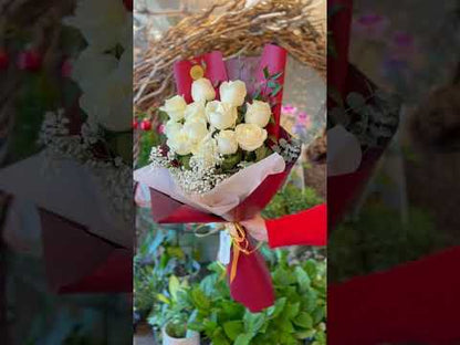 A White Rose Bouquet (AR4050)