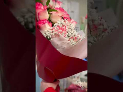 Pink Roses Bouquet (AR2007)