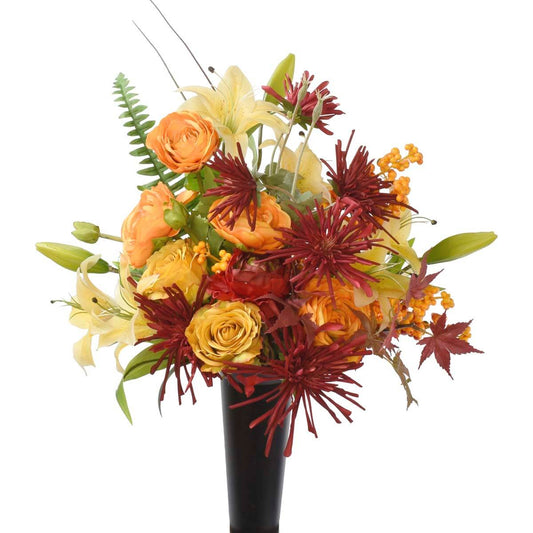 Memorial Silk Flowers for Grave - Burnaby - Adele Rae