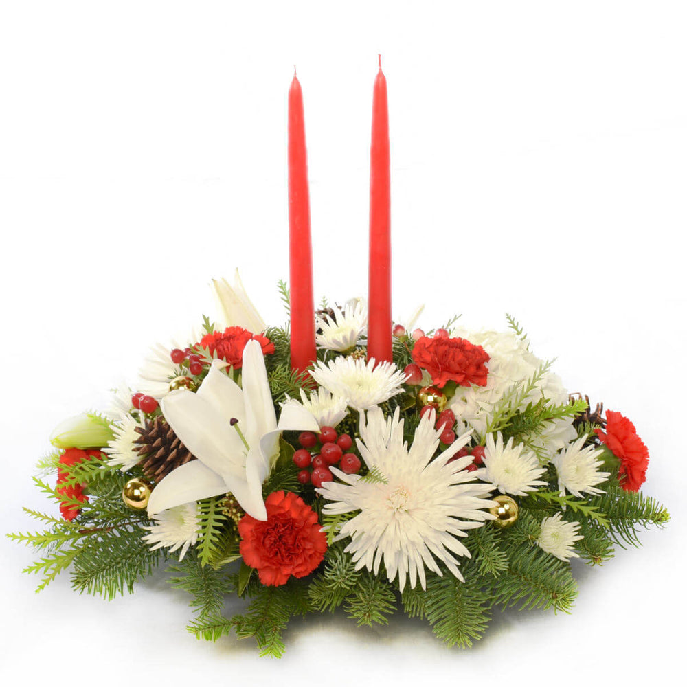 Best Christmas Flower Centerpiece Designs in Vancouver & Burnaby | Adele Rae