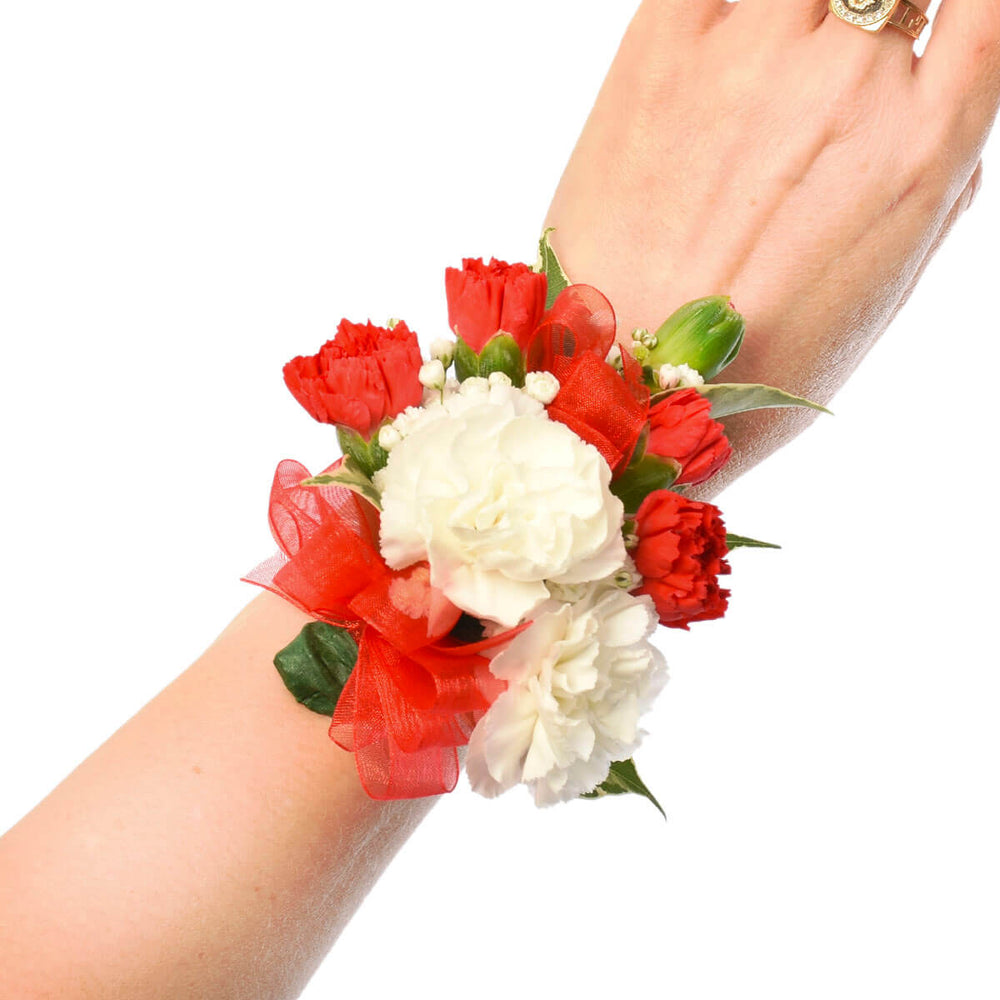 Graduation Corsage with carnations in Burnaby BC | Adele Rae